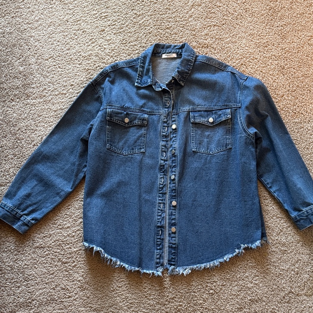 Zeagoo Blue Jean Jacket